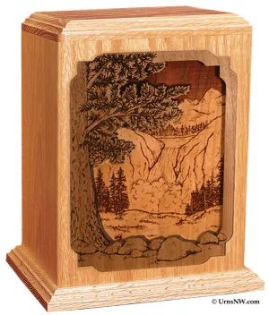 Waterfall Cremation Urn