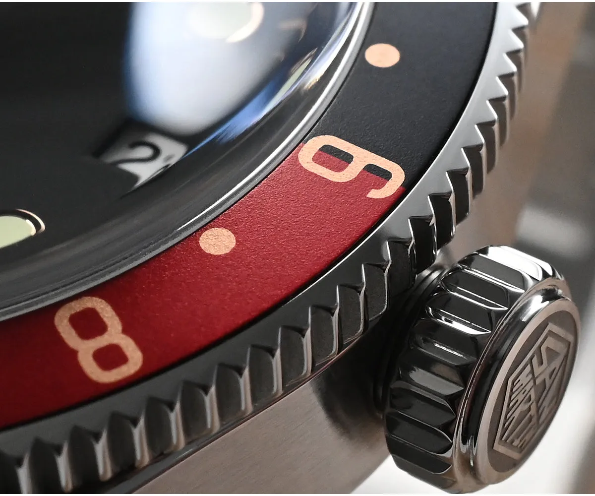 ★WeeklyDeal★San Martin NH34 BB58 GMT Watch SN0109 V2