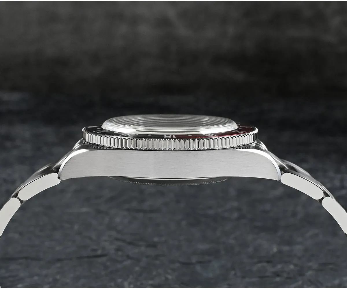 ★WeeklyDeal★San Martin NH34 BB58 GMT Watch SN0109 V2