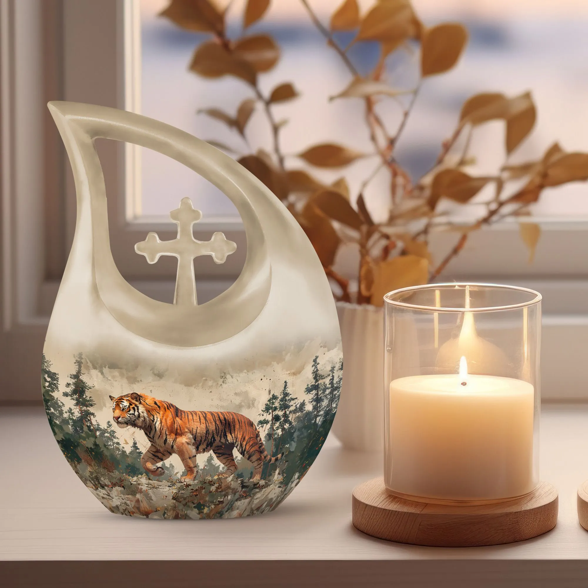 Wilderness Kingdom Urn – Extra Large Memorial Urn