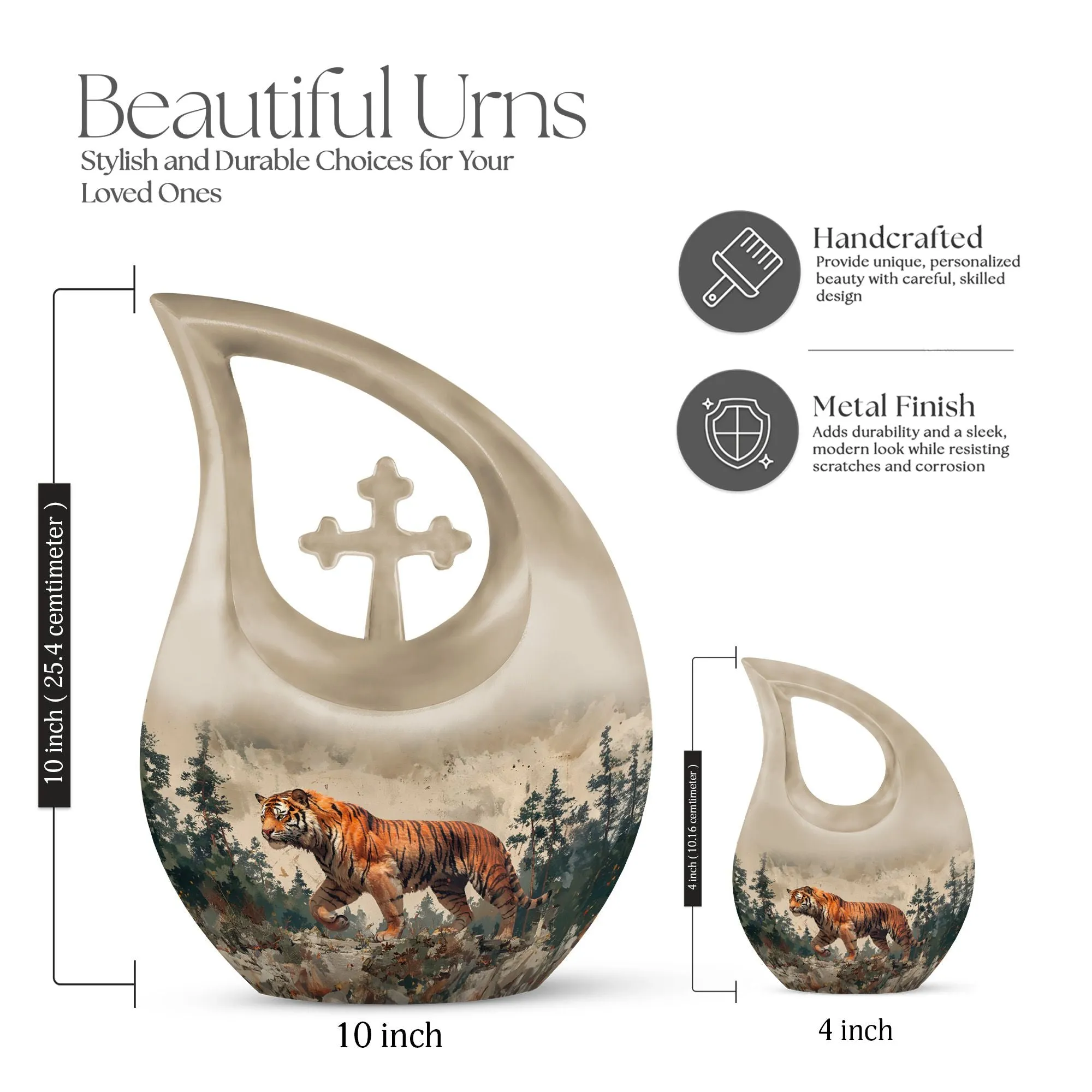 Wilderness Kingdom Urn – Extra Large Memorial Urn